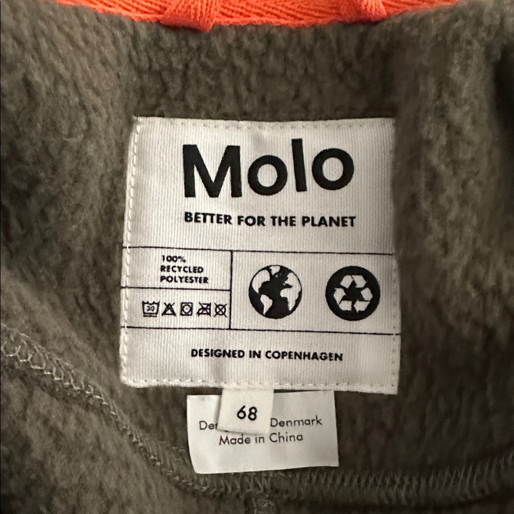 Cozy Green Kids One Piece by molo - Picture 8 of 8